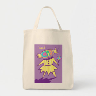 I Want Candy Sweet Tooth Tote