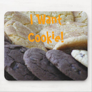 I Want Cookie! Mouse Mat