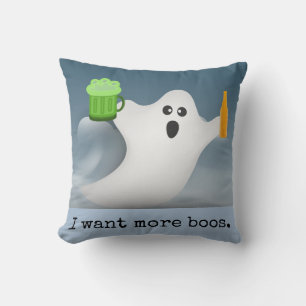 I want more boos - Square Pillow