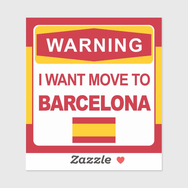 I Want Move To Barcelona (Sheet)