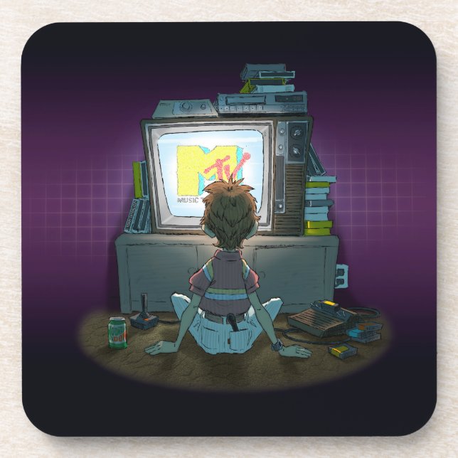 “I Want My Mtv” Coasters (Set of 6) (Front)