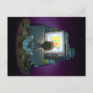 “I Want My Mtv” Postcard