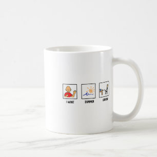 I Want Summer Break Last Day Of School Sped Slp Te Coffee Mug