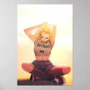 I want to be a superhero poster