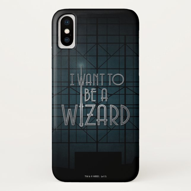 I Want To Be A Wizard Case-Mate iPhone Case (Back)