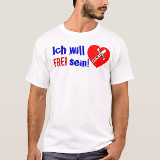 I want to be FREE! - Jesus Victory T-Shirt