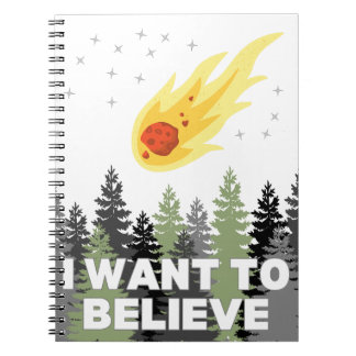 I Want to Believe Asteroid Notebook