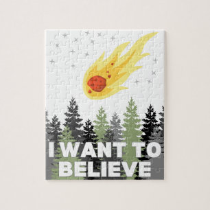 I Want to Believe Asteroid Puzzle
