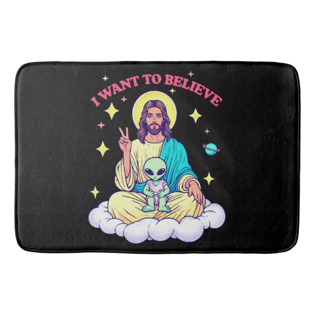 I Want To Believe Bath Mat (Front)