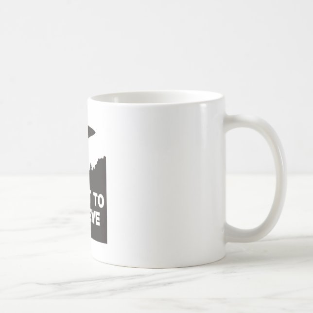 I Want to Believe Coffee Mug (Right)