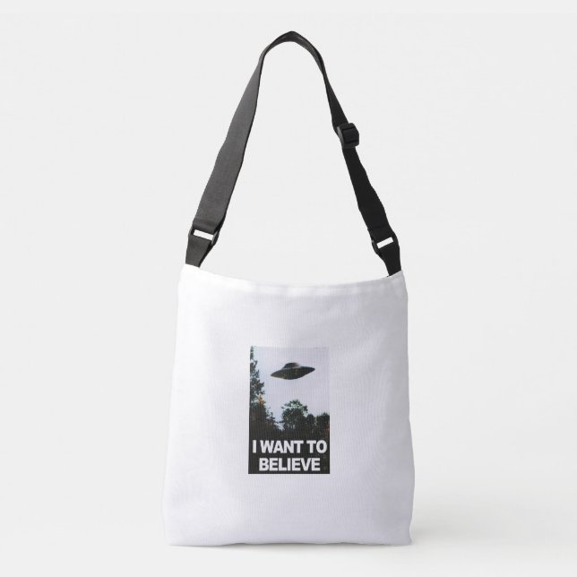 I want to believe crossbody bag (Front)