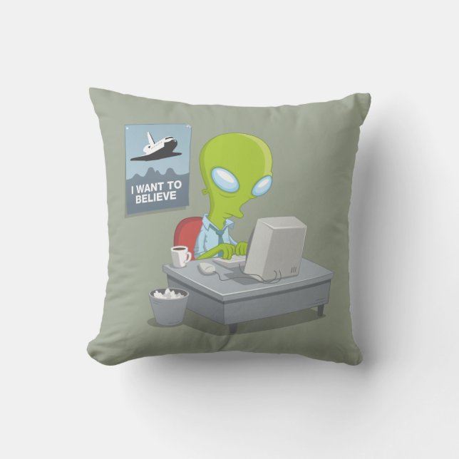I Want To Believe Cushion (Front)