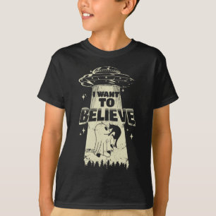 I Want To Believe - Funny Cat Is Kidnapped T-Shirt