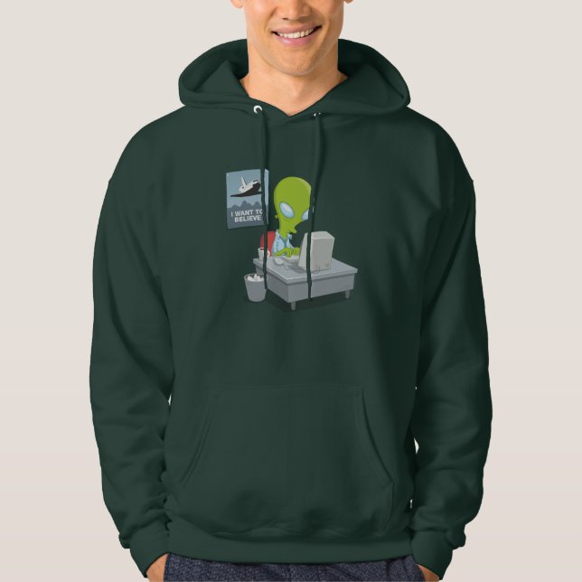 I Want To Believe Hoodie (Front)