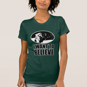 I want to believe - moon landing T-Shirt