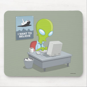 I Want To Believe Mouse Mat