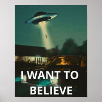 I Want To Believe, Movie Retro 90s, Alien UFO