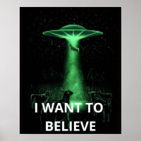 I Want To Believe, Movie Retro 90s, Alien UFO