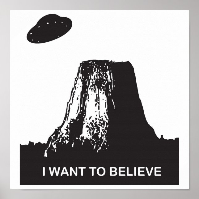 I Want to Believe Poster (Front)