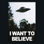 I want to believe poster<br><div class="desc">Poster I want to believe</div>
