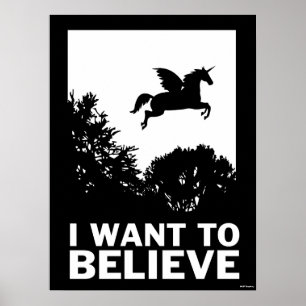 I Want To Believe Poster