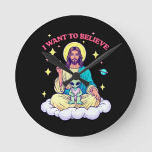 I Want To Believe Round Clock