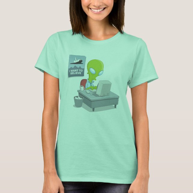 I Want To Believe T-Shirt (Front)