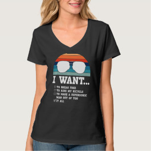 I Want To Break Free To Ride My Bicycle It All Ide T-Shirt