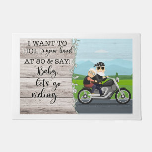 I Want To Hold Your Hand And Say, Riding Doormat