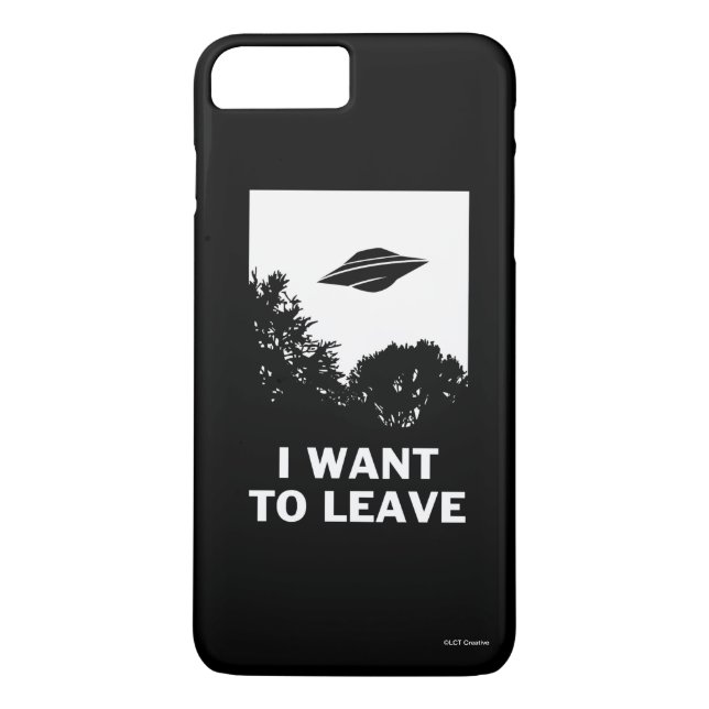 I Want To Leave Case-Mate iPhone Case (Back)