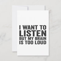I Want to Listen But my Brain is too Loud Adhd