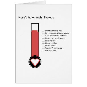 I want to marry you  Proposal card