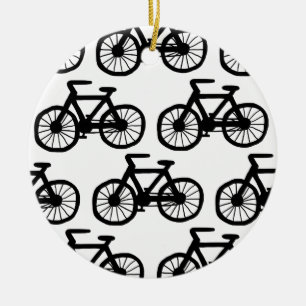 I Want to Ride my Bicycle Ceramic Tree Decoration