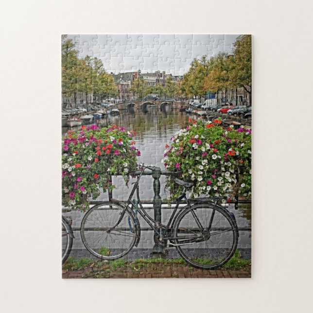 I Want to Ride My Bicycle in Amsterdam - Puzzle (Vertical)