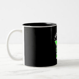 I Want To Ride My Mountain Bike Two-Tone Coffee Mug