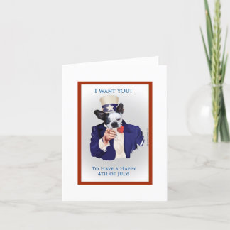 I Want You Card