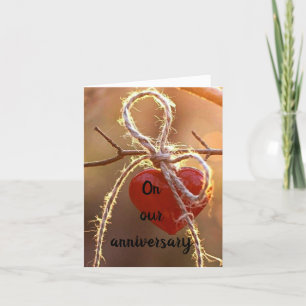 I WANT **YOU IN MY ARMS** ON OUR **ANNIVERSARY** CARD