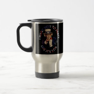 I Want You To Party Like It's 1776 Travel Mug