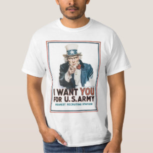 I Want You Uncle Sam T-Shirt