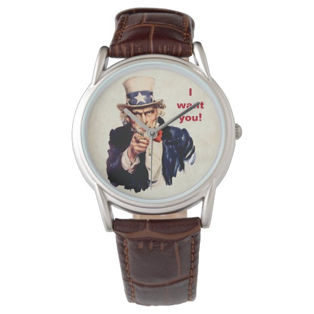 I Want You! Watch (Front)