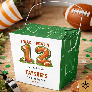 I Was 1, Now I’m 2 – Football America 2nd Birthday Favour Box