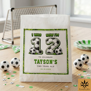 I Was 1 Now I’m 2 Soccer – All-Star 2nd Birthday Favour Bags