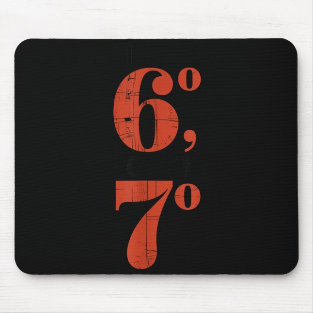 I Was 60 Now I'm 70 Birthday Grandma 67 Funny Matc Mouse Mat (Front)