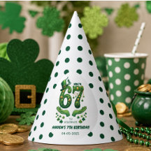 I Was 6 Now I’m 7 St. Patrick’s Day Boy Birthday