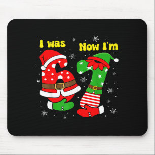 I Was 6 Now I'm 7 67 Seven Year Old Birthday Girls Mouse Mat