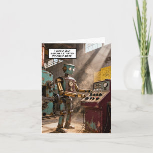 I Was A Jedi™ Greeting Card