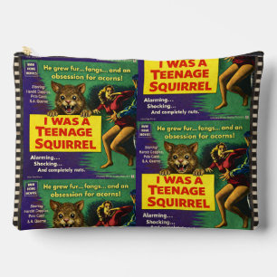 I was a teenage squirrel accessory pouch