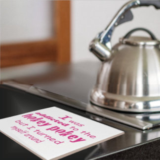 I was Addicted to the Hokey Pokey Typography Quote Tile