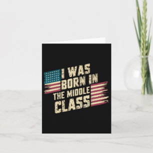 I Was Born In The Middle Cl Trump 2024 Card