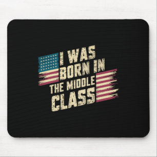 I Was Born In The Middle Cl Trump 2024 Mouse Mat